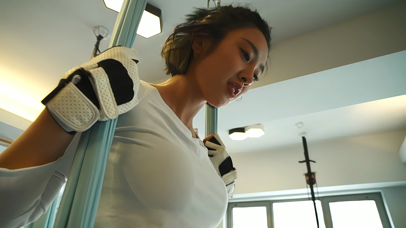 唐艺昕近距离拍摄瑜伽紧身高清视频[2v-3.95G-1080P]