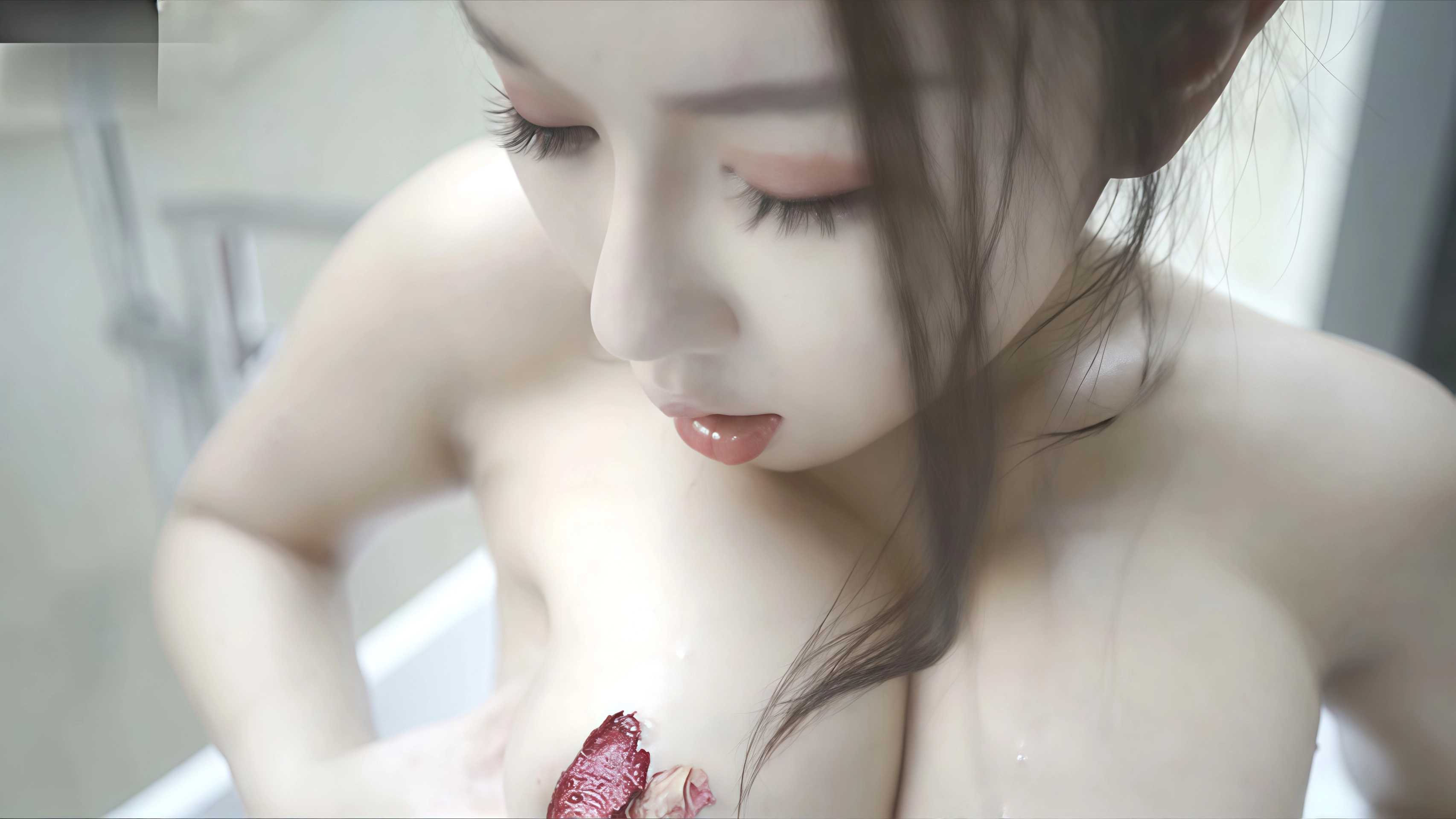 尤妮丝千元定制新作-秀人网巨乳女神浴室揉奶情欲爱原版[1V-1080P-1.87G]