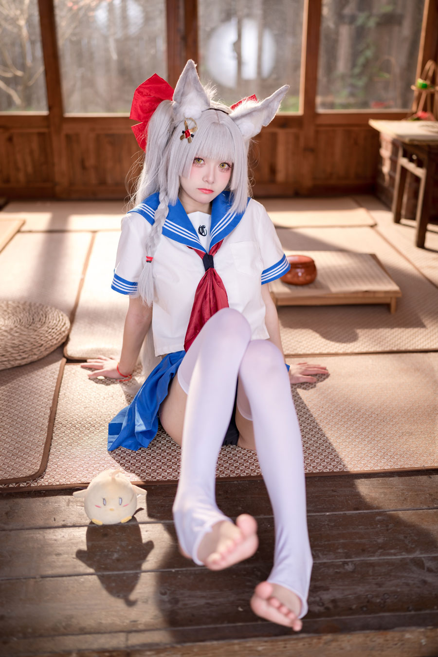 九柒喵 碧蓝航线 朝凪JK [37P-188M]