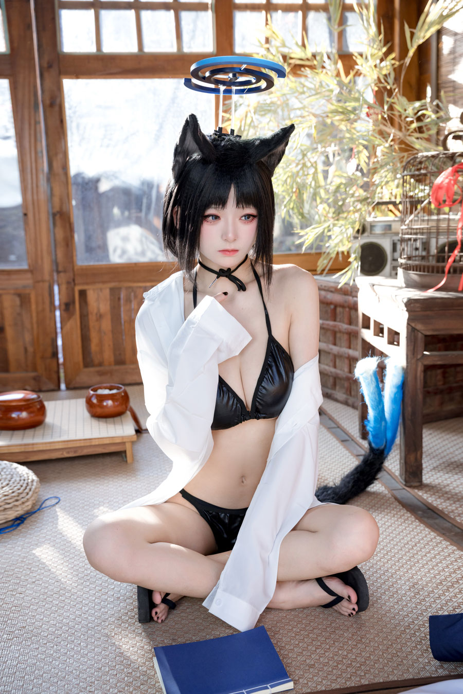 九柒喵 桔梗衬衫[10P-82M]