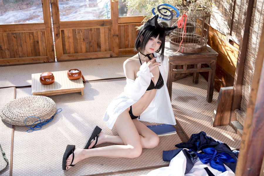 九柒喵 桔梗衬衫[10P-82M]